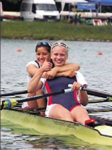 Ein tolles Team: Annemieke Schanze und Frieda Hämmerling (re.). Foto: Olympiastützpunkt